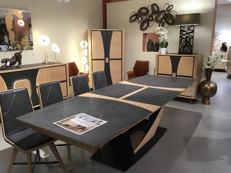 OMEGA-Table tonneau XXL  3 allonges...