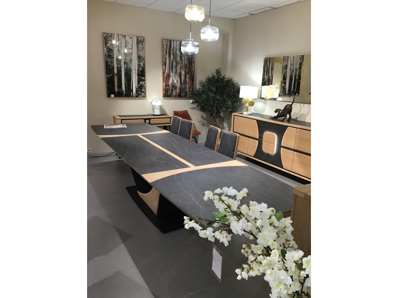 OMEGA-Table tonneau XXL  3 allonges...