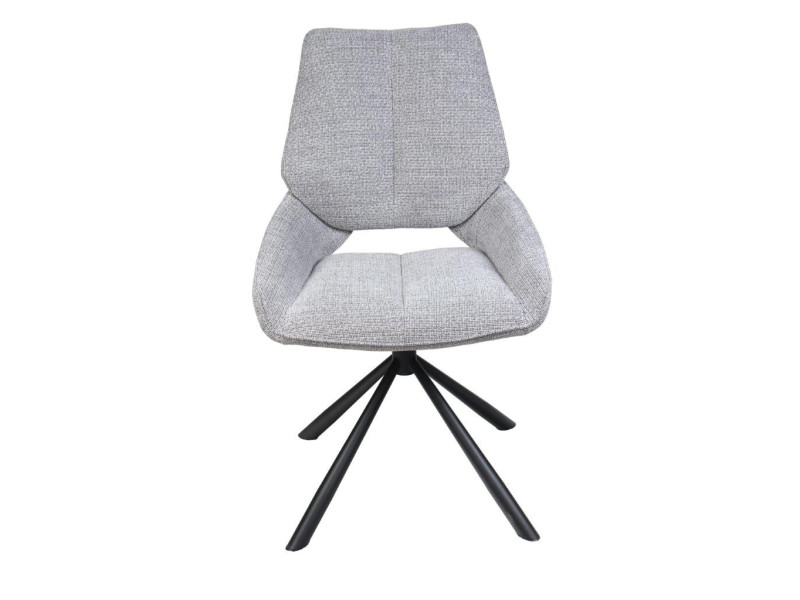FREDO-Chaise pivotante pied métal...