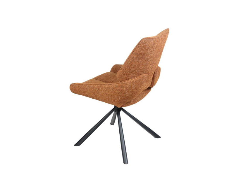 FREDO-Chaise pivotante pied métal...