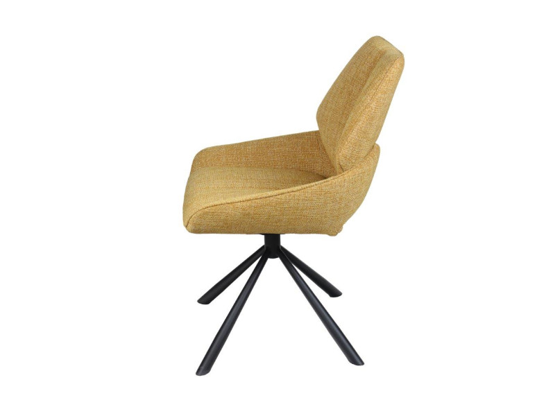 FREDO-Chaise pivotante pied métal...