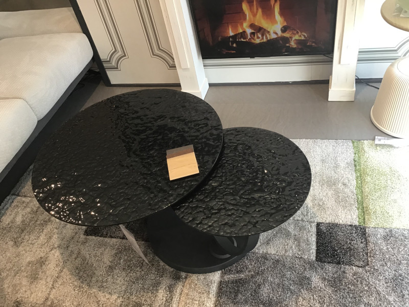ONNO-Table basse 2 plateaux pivotants