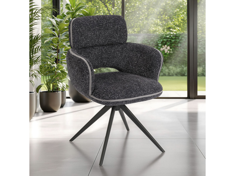 CELIA-Chaise accoudoirs avec option...