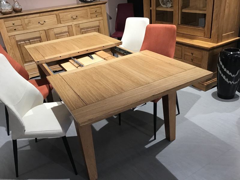 HONFLEUR-Table avec allonge centrale
