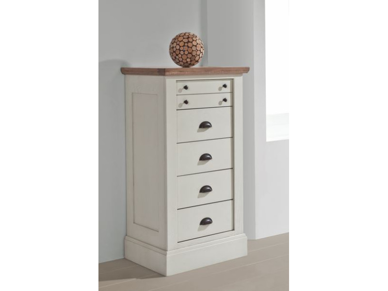 ROMANCE-Commode Chevet Pantalonnière