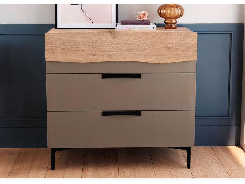 ECORCE-Commode Chevet Chiffonnier