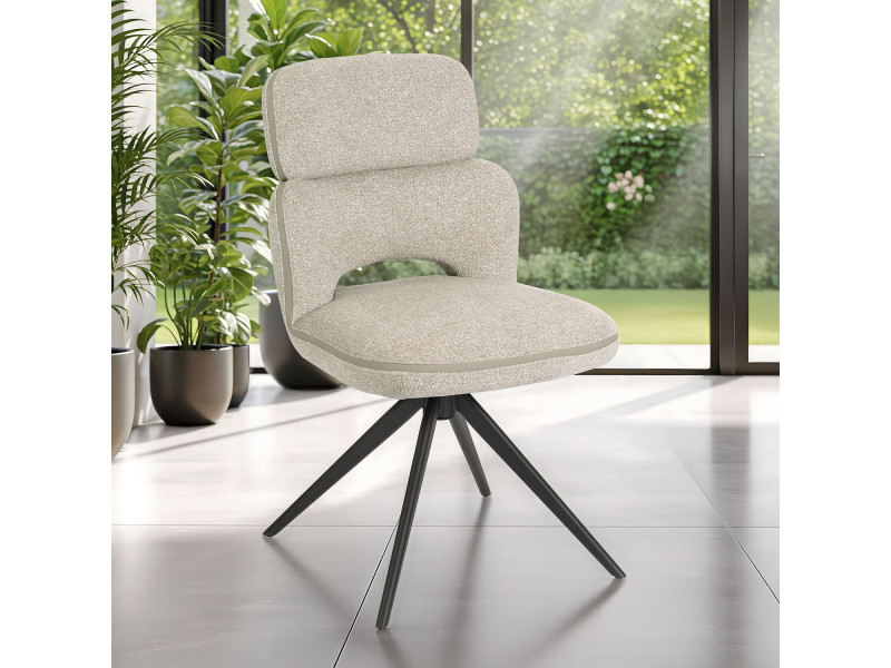 CELIA-Chaise 4 pieds avec option...