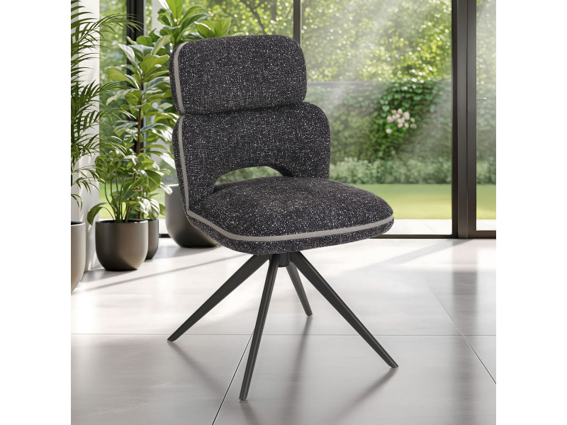 CELIA-Chaise 4 pieds avec option...