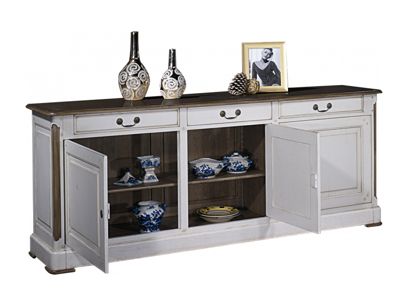 FEBUS-Grande enfilade 3 portes 3 tiroirs