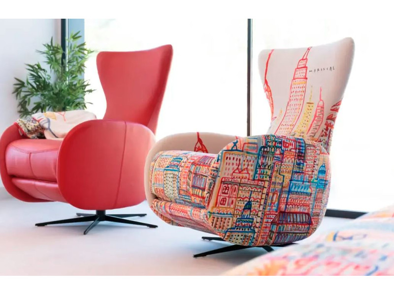 MONDRIAN-Fauteuil relaxation manuelle...