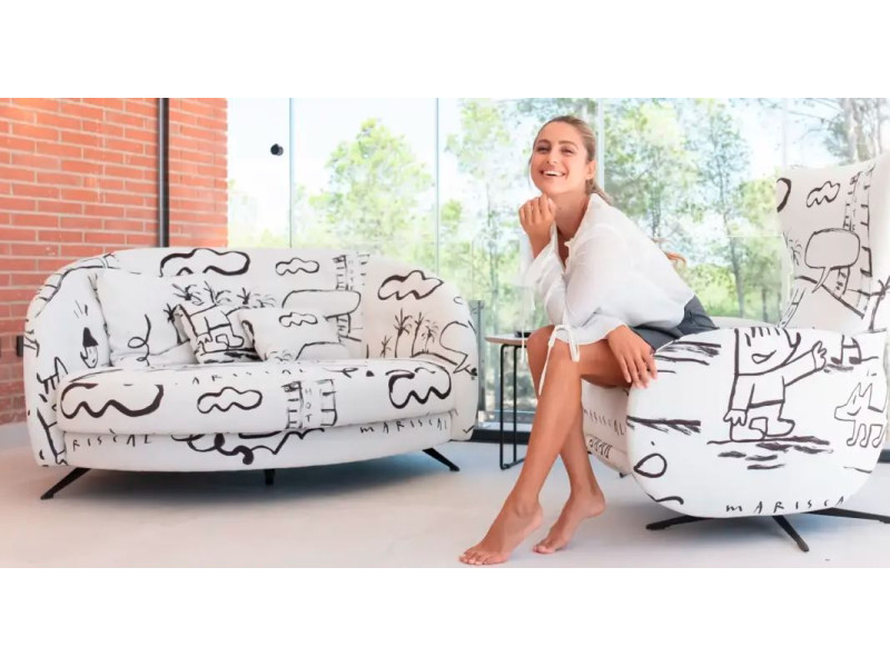 MONDRIAN-Fauteuil relaxation manuelle...