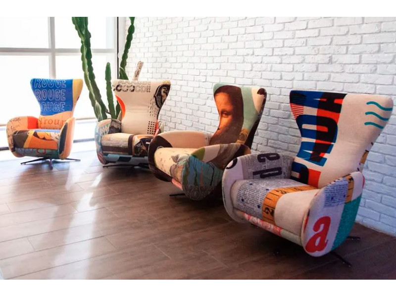 MONDRIAN-Fauteuil relaxation manuelle...