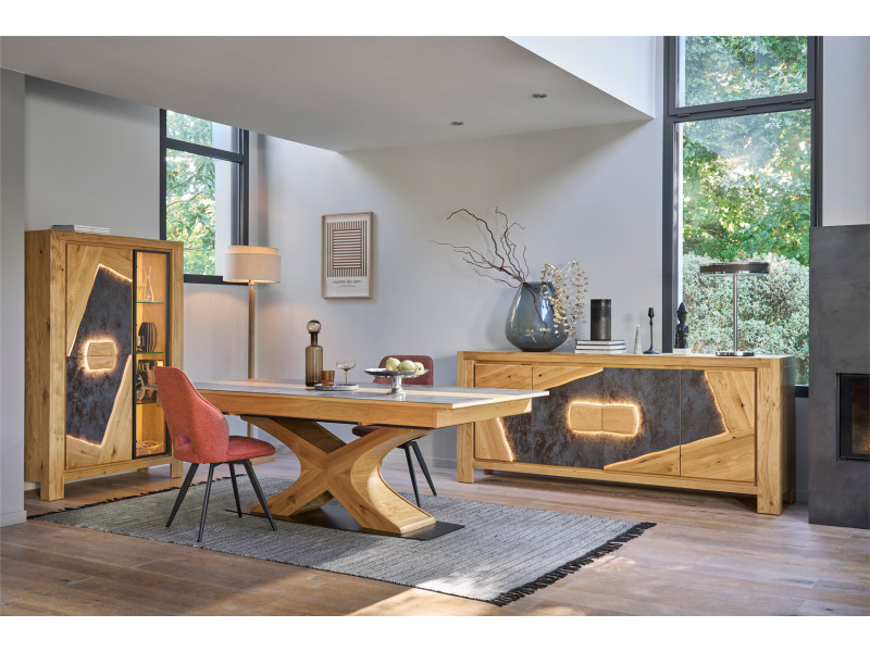 EXTREME -Table XXL bois et dekton