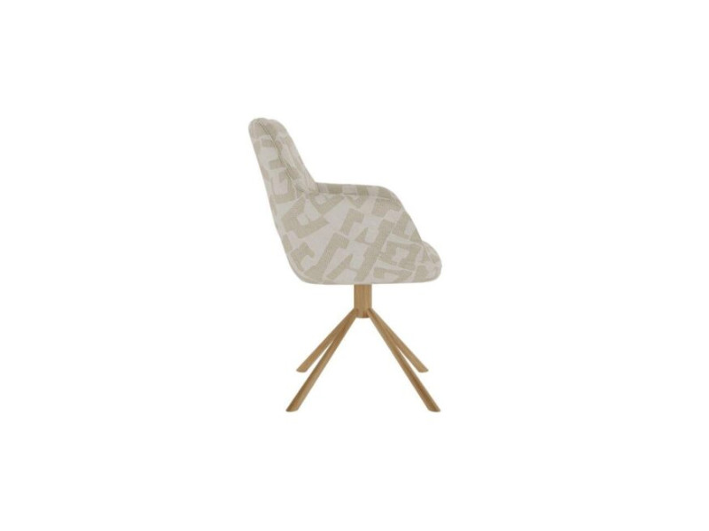 ALPHABET- Chaise Fauteuil pied métal...