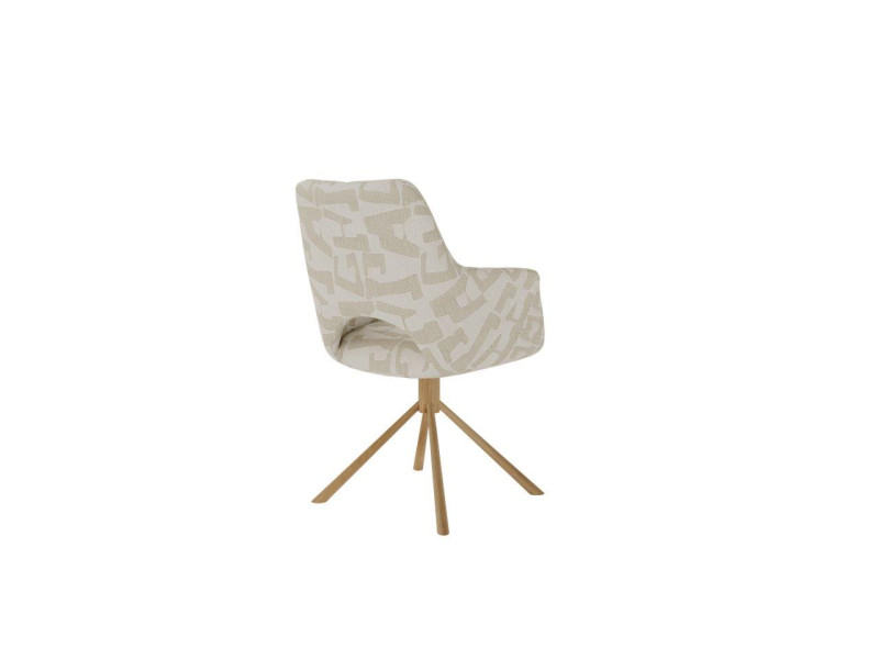ALPHABET- Chaise Fauteuil pied métal...