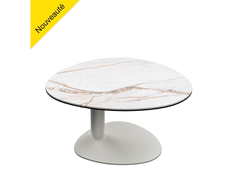 NAZARE-Table basse forme pétale grand...