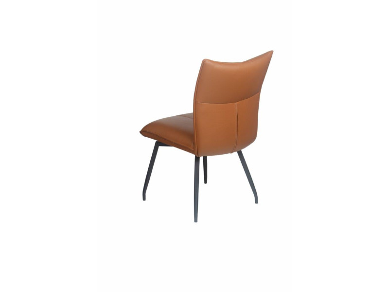 MONET-Chaise CUIR 4 pieds
