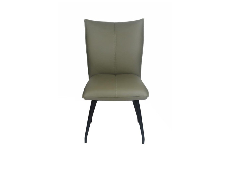 MONET-Chaise CUIR 4 pieds