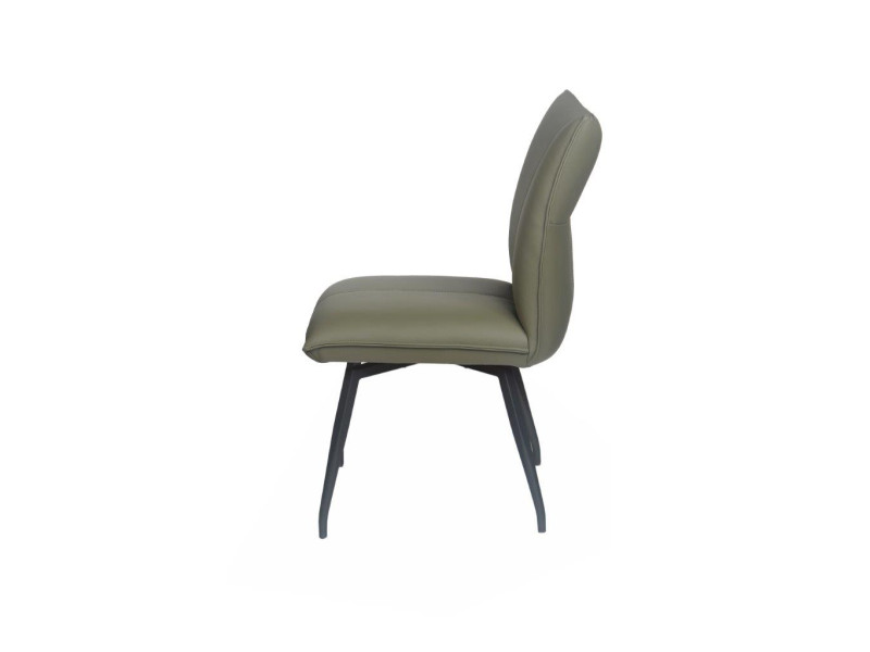 MONET-Chaise CUIR 4 pieds