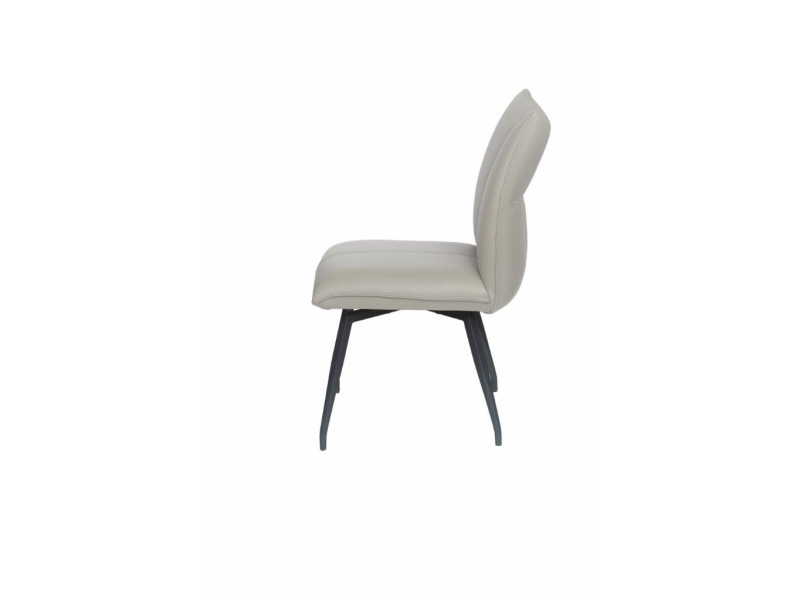 MONET-Chaise CUIR 4 pieds