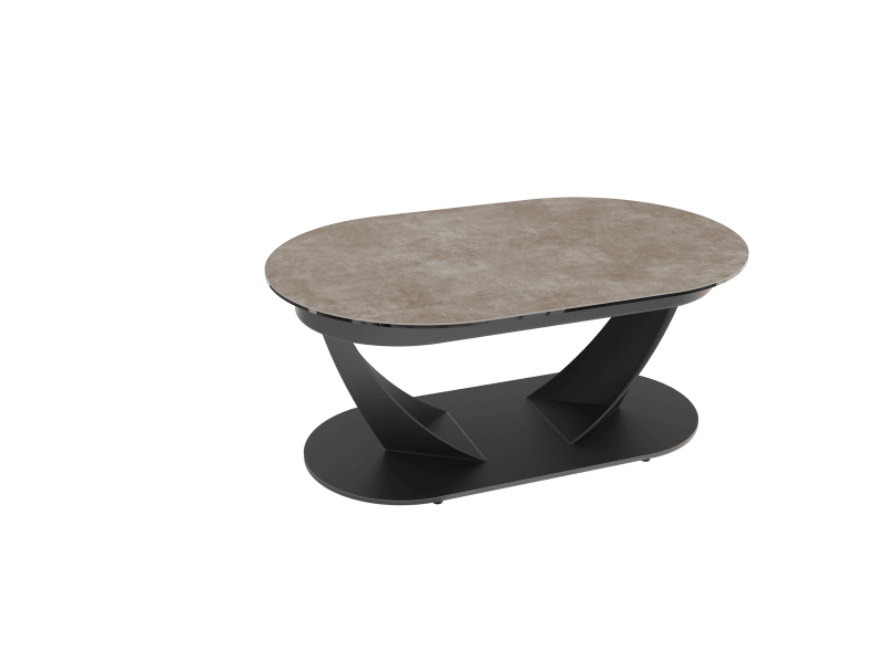 KOS-Table basse articulée 2 plateaux...
