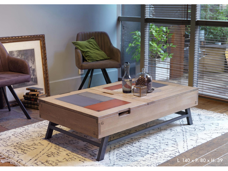 CHARME DES TEMPS-Table basse 2...