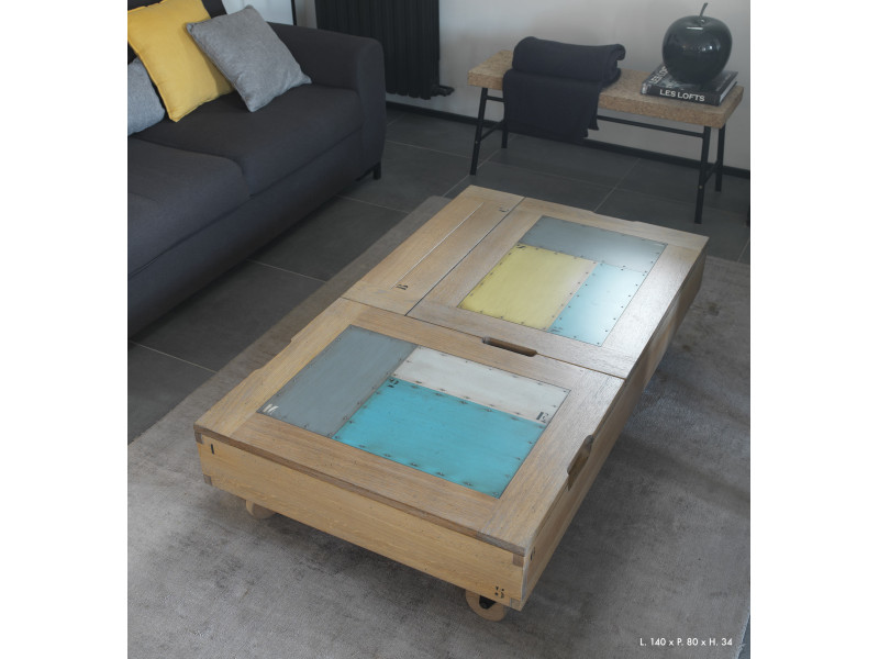 CHARME DES TEMPS-Table basse 2...