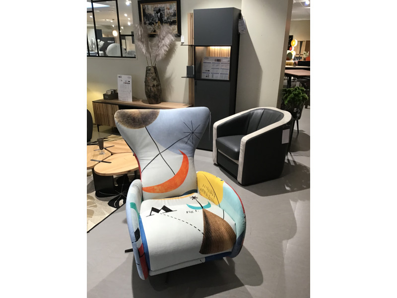 MONDRIAN-Fauteuil relaxation manuelle...