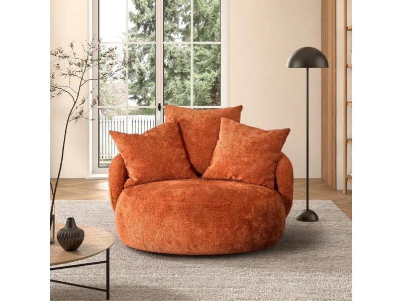 POP-Fauteuil pivotant déco
