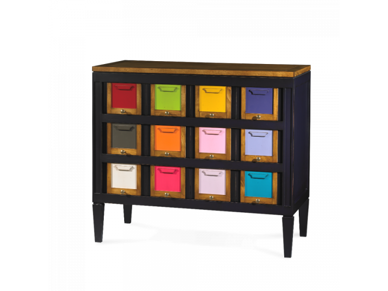 COLORISTES-Commode 3 Tiroirs