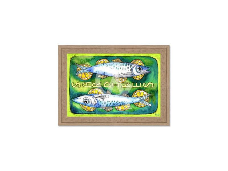 ORYA-Tableau mini Set de 4