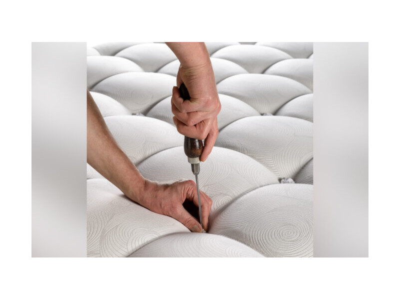 CHARME-Matelas capitonné à la main