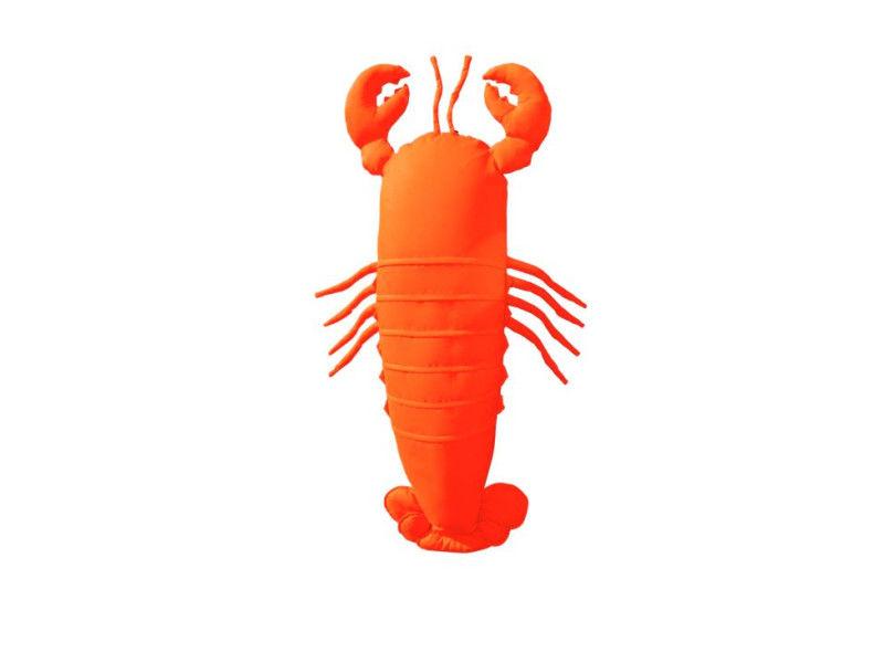 POUF XL FLOTTANT-Homard orange