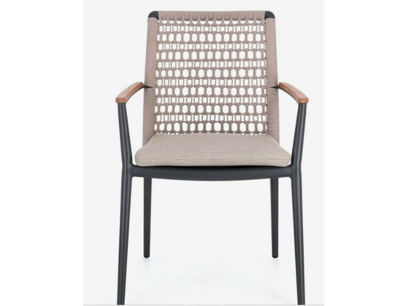 MADDOX-Chaise de jardin SET DE 4