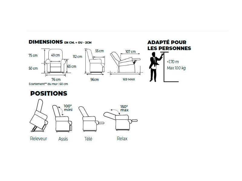 ZEPHIR-Fauteuil relaxation pivotant 2...