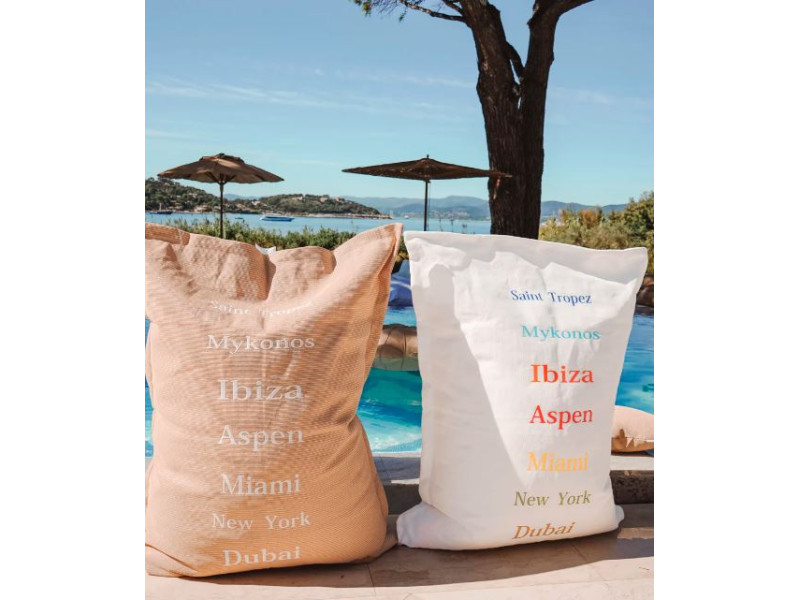 POUF XL FLOTTANT RECTANGLE-St tropez