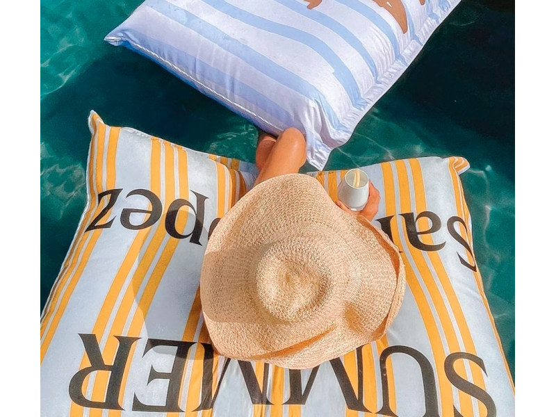 POUF RECTANGLE FLOTTANT -ST Tropez