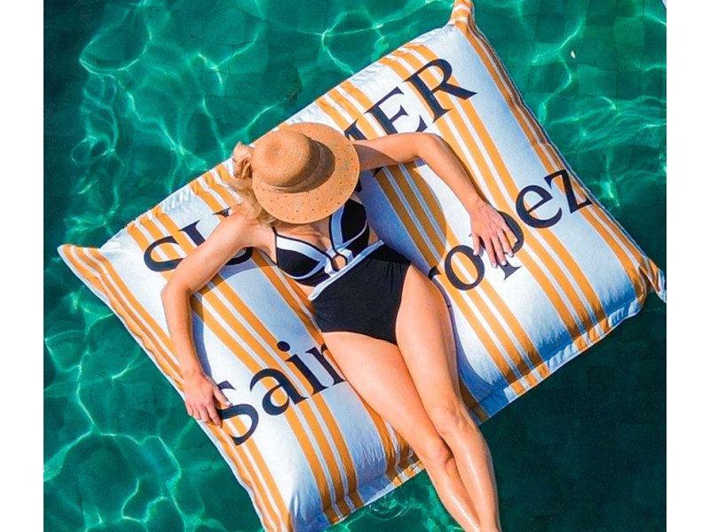 POUF RECTANGLE FLOTTANT -ST Tropez