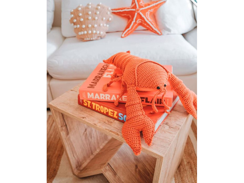 COUSSIN CROCHET HOMARD