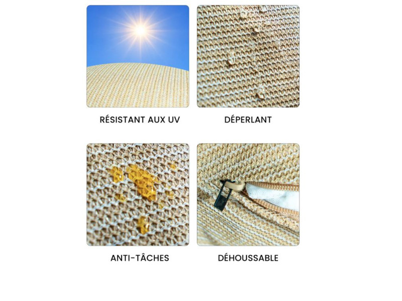 MATELAS DOUBLE AVEC TETIERE BOUDIN