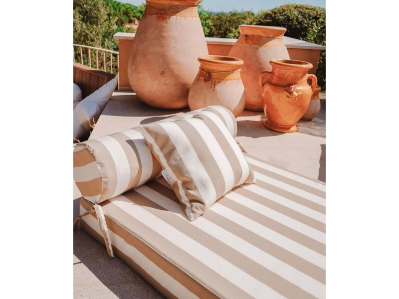 MATELAS DOUBLE AVEC TETIERE BOUDIN