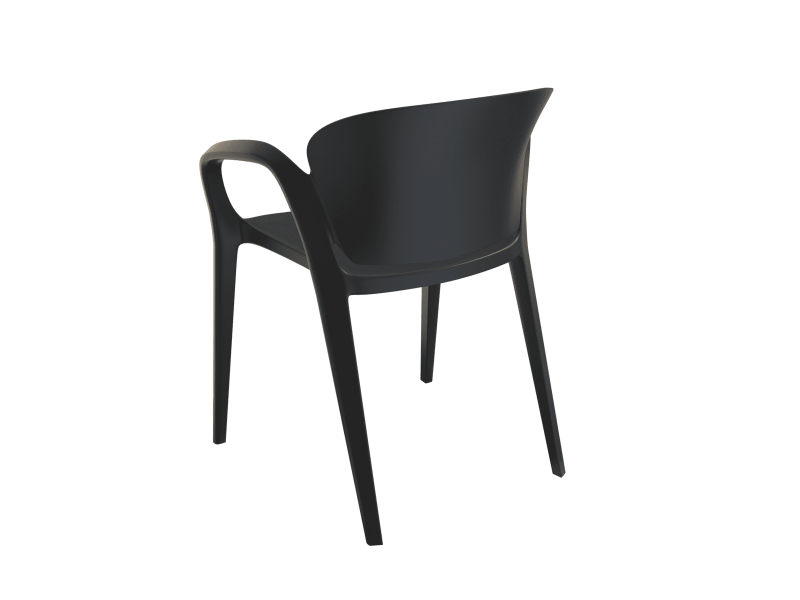 OCTAVE-Chaise out door polypropylène
