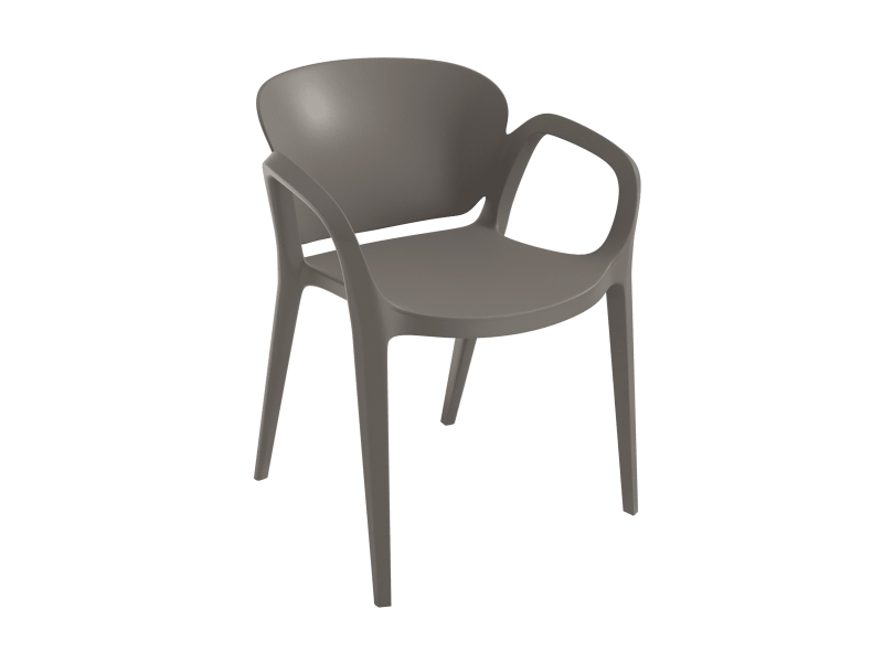 OCTAVE-Chaise out door polypropylène