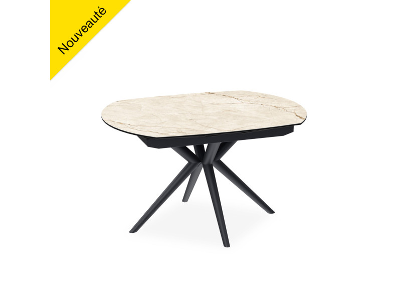 NYMPHEA -Table céramique ovale...