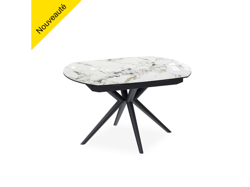 NYMPHEA -Table céramique ovale...