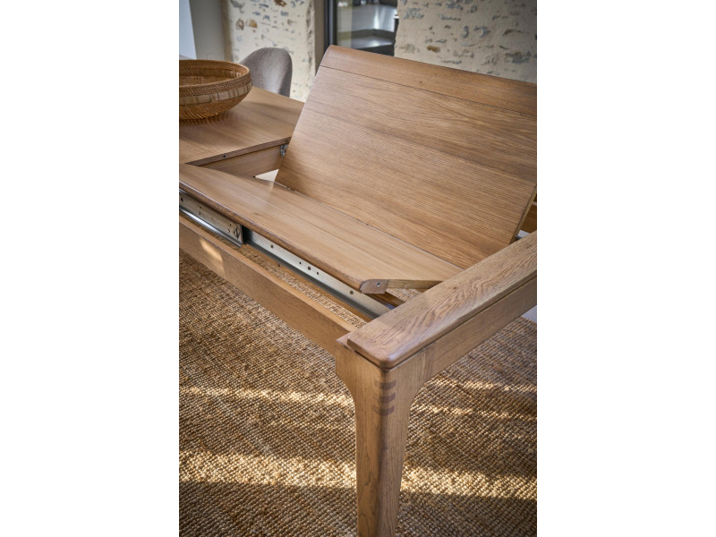 JAZZ-Table rectangle bois massif avec...