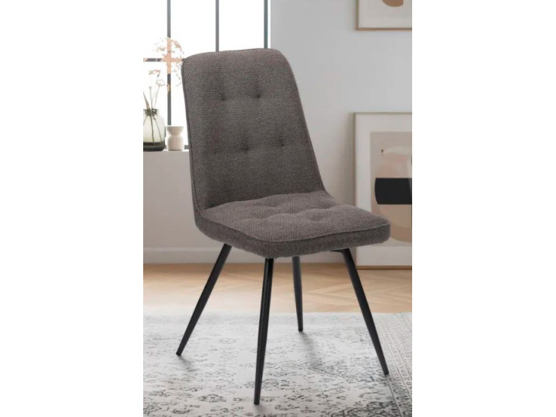 CLARA-Chaise 4 pieds option pivotante