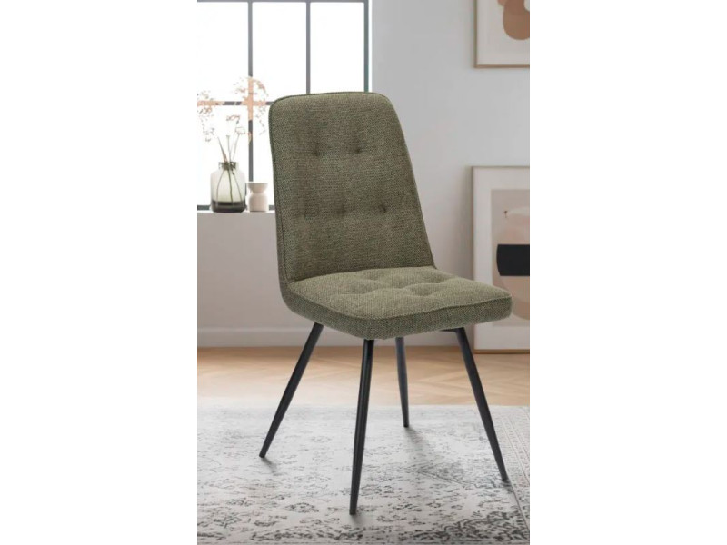 CLARA-Chaise 4 pieds option pivotante