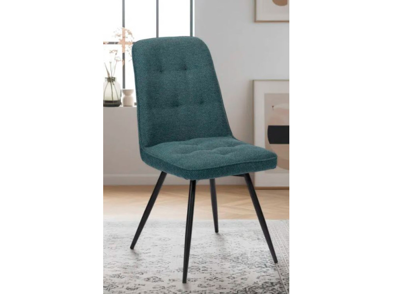 CLARA-Chaise 4 pieds option pivotante