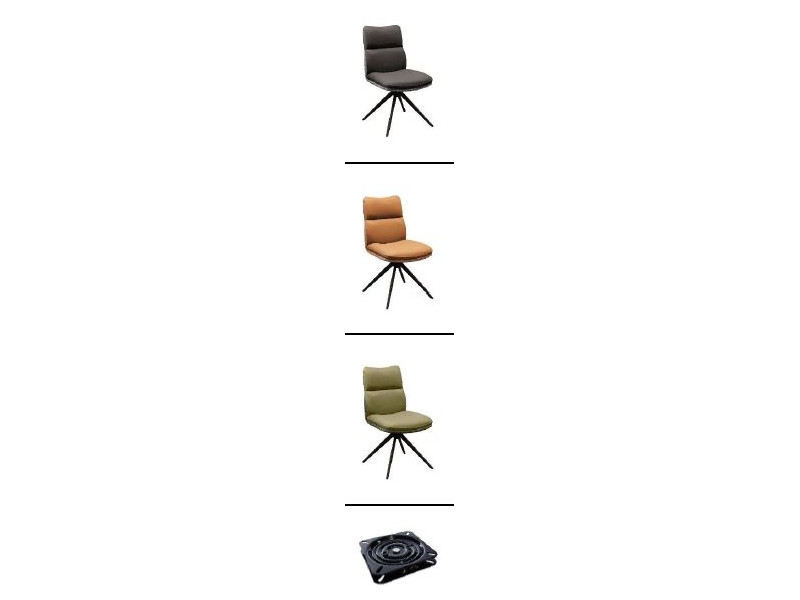 EVA-Chaise en cuir avec option pivotant